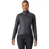 Veste hiver femme castelli fly noir silver
