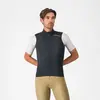Gilet coupe-vent Castelli Espresso 2 gris clair rouge - M