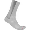 Chaussettes Castelli Logo 18 Merino gris clair - L-XL