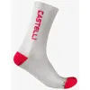 Chaussettes Thermiques 20 Castelli Sweetspot blanc rouge - L-XL