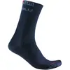 Chaussettes unisexe castelli bandito merino 18 bleu