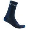 Chaussettes castelli distanza 20 bleu