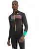 Maillot Sportful Breakout Supergiara manche longue noir foncé lilas - M