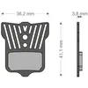 Brenta Ciclo Plaquettes De Frein à Disque Light Tech Elixir 9/7/cr/xx/...