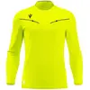 Maillot arbitre manches longues Macron Ponnet Eco Jaune XL 80000015150...