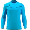 Macron Maillot arbitre manches longues enfant Ponnet Eco bleu 9-10 ans