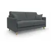 Divani.store Edgar Canapé lit convertible - Anthracite
