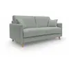 Divani.store Divani Edgar Canapé lit convertible - Gris clair