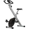 SPORTNOW Vélo Pliable Magnétique à 8 Niveaux avec Écran LCD, Roulettes...
