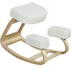 Vinsetto Fauteuil Ergonomique avec Inginocchiatoio en Bois de Bouleau ...