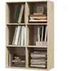 HOMCOM Bibliothèque à 6 Cubes Moderne en Bois, 65.5x30x97.5 cm, couleu...