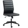 HOMCOM Chaise de Bureau Ergonomique et Réglable avec Dossier Incurvé, ...