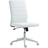 HOMCOM Chaise de bureau ergonomique et réglable avec dossier incurvé, ...