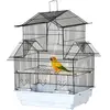 PawHut Cage pour Oiseaux en Métal et Plastique avec Poignée de Transpo...