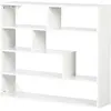 HOMCOM Bibliothèque Murale Moderne en Bois à 4 Niveaux, 94x19.5x80cm, ...