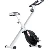SPORTNOW Vélo d'Appartement Pliable Magnétique 8 Niveaux, Écran LCD, R...