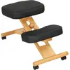 HOMCOM Chaise Posturale à Genoux avec Inginocchiatoio, Hauteur Réglabl...