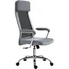 Vinsetto Chaise de Bureau Ergonomique Pivotante, Hauteur Réglable et B...