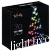 Twinkly - Sapin de Noël TWWT050SPP-BEU Multicouleur Noël Plastique