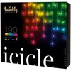 Twinkly - Guirlande suspendue connectéee IP44 5m 190 leds rgb icicle