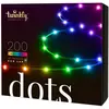 Guirlande connectée IP44 10m 200 leds rgb fil noir Twinkly dots
