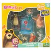 Masha Et Michka - Coffret 7 Figurines