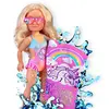 Nancy - Une journée avec Serviette magique avec une Licorne comme Accessoires, Poupée Cheveux Blonds et Longs, un maillot d'Été et des Lunettes de Soleil, Jouet pour garçons et filles +3 ans, Célèbre