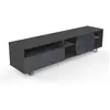 Munari Kairos Home Meuble Tv Mk195 Jusqu'à 75" (Orme Foncé / Gris Fonc...