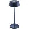 ZAFFERANO lampe de table SISTER LIGHT (Bleu - aluminium anodisé)