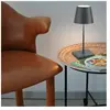 Zafferano Poldina mini lampe batterie IP65 gris
