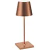 Zafferano Poldina mini luminaire rechargeable intérieur cuivre