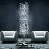 Metallux Lampe sur pied Crystal avec tige sertie
