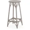 Tabouret de bar A.I. Light - gris - Hauteur 65 cm Kartell