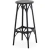 Tabouret de bar A.I. Light - Hauteur 75 cm - noir Kartell