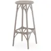 Tabouret de bar A.I. Light - gris - Hauteur 75 cm Kartell