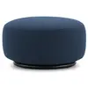 KARTELL pouf K-WAITING (Blue - Tissu bouclé et acier peint)