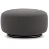 KARTELL pouf K-WAITING (Grey - Tissu bouclé et acier peint)