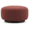 KARTELL pouf K-WAITING (Brick red - Tissu bouclé et acier peint)