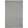 KARTELL tapis K-LIM 240 x 170 cm (Anthracite avec frange amande - PET ...