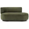 KARTELL canapé dormeuse K-WAITING PAOLINA SX (Green - Tissu chenille e...