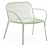 Fauteuil de jardin en acier vert Hiray - Kartell