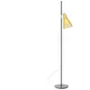 Kartell K-Lux lampe sur pied, à 1 lampe, noir/jaune
