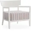 Kartell - Fauteuil rembourré Cara - Rouge - Tissu outdoor - Designer Sergio Schito