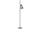 Kartell K-Lux lampe sur pied, à 1 lampe, noir/gris