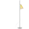 Kartell K-Lux lampe sur pied, à 1 lampe, gris/jaune