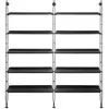 Etagère Adam Wood - frêne noir - double Kartell