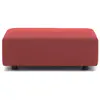 Kartell Pouf Plastics Duo Tech Fabric (Brique - Faux Cuir)
