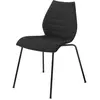Kartell - Chaise empilable Maui - Noir - Tissu Trevira - Designer Vico...