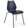 KARTELL set de 2 chaises MAUI (Bleu Marine - Polypropylène teinté dans...
