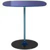 Kartell Table Basse Thierry 33 X 50 Cm (Bleu - Verre Trempé Peint Au ...